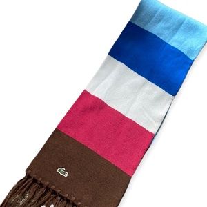 Lacoste Mens Scarf And Hat 